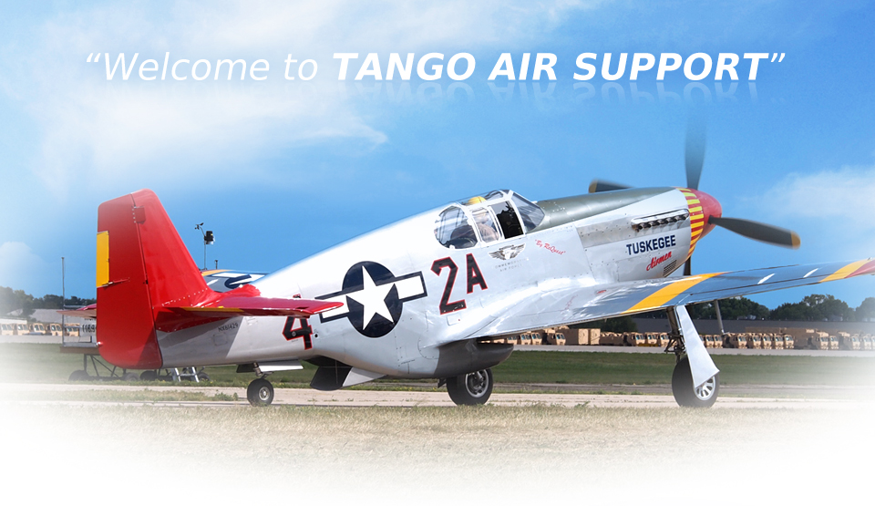 “Welcome to TANGO AIR SUPPORT”